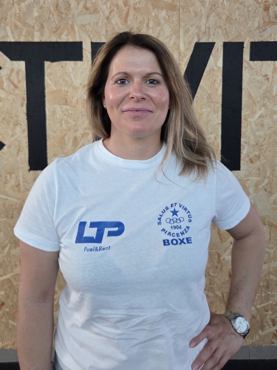 Annalisa Alberti, istruttrice di boxe della Salus et Virtus Piacenza ad Activity Club