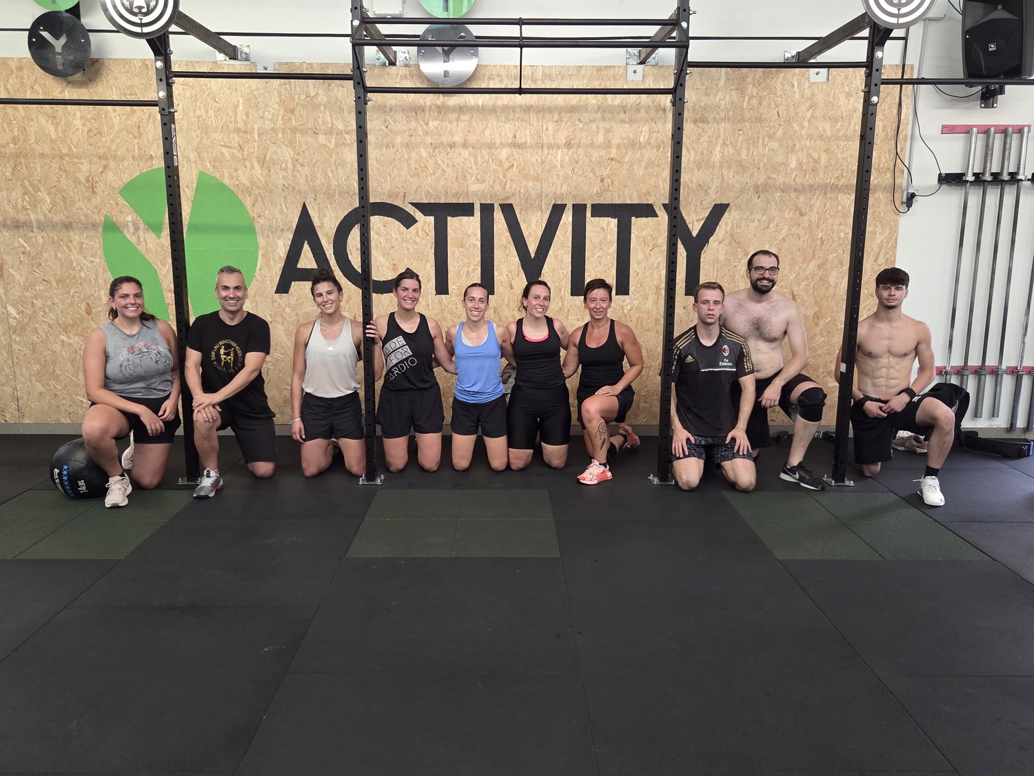 La community e il team di Activity Club insieme